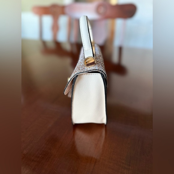 Aldo Chiadda Champagne Glitter Mini Bag - Picture 4 of 11